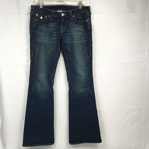TRUE RELIGION Joey Flare Leg Jeans Size 30